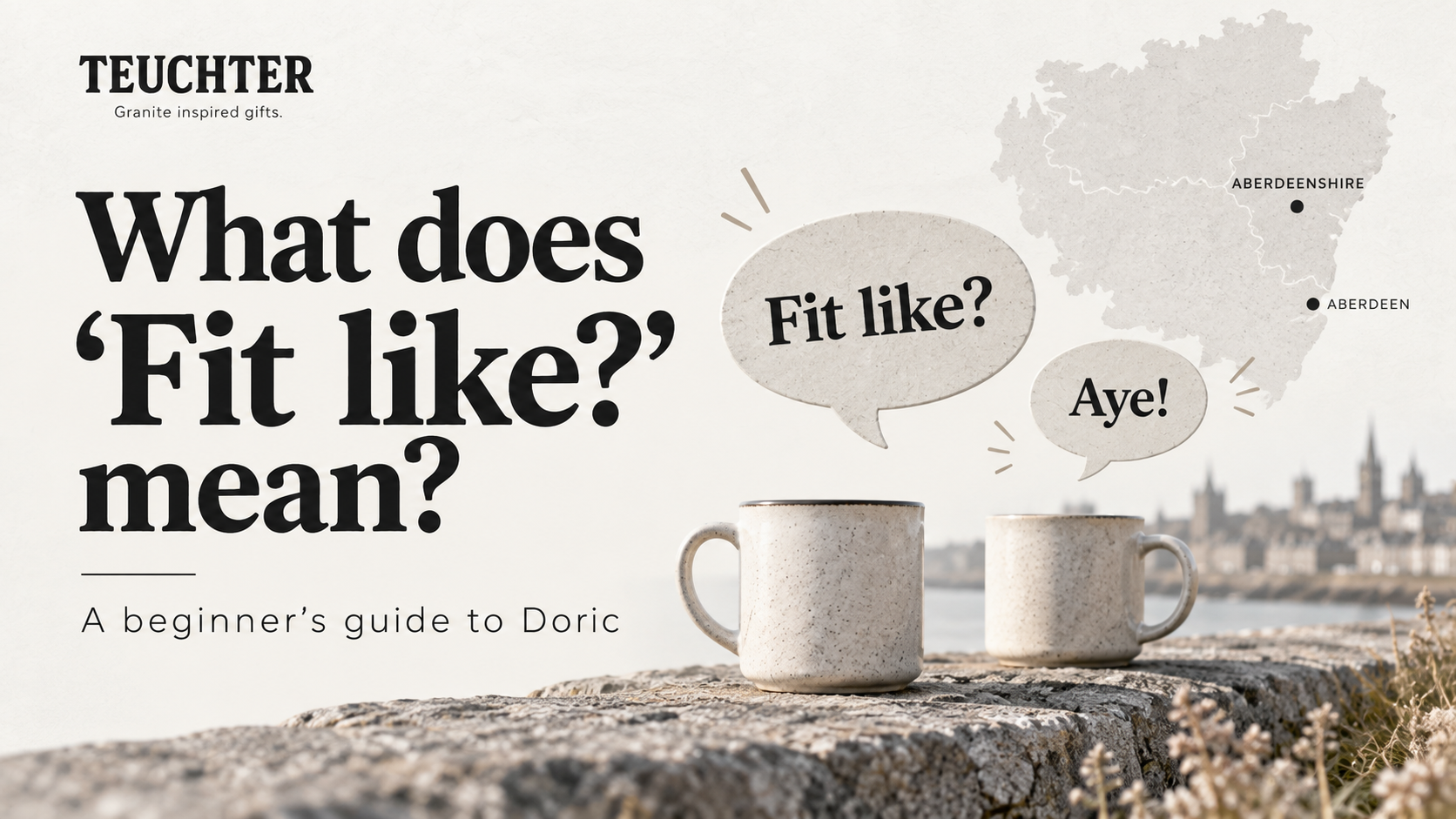What does ‘Fit like?’ mean? A beginner’s guide to Doric